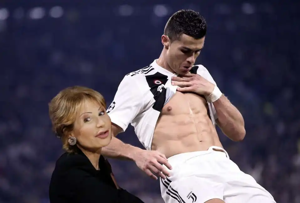 lilli gruber cristiano ronaldo