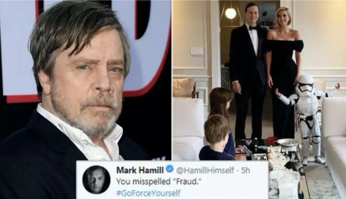 mark hamill ivanka trump star wars