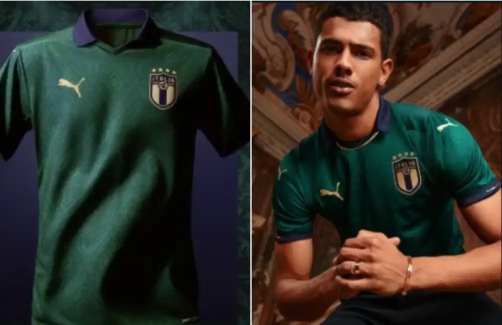 nazionale in maglia verde