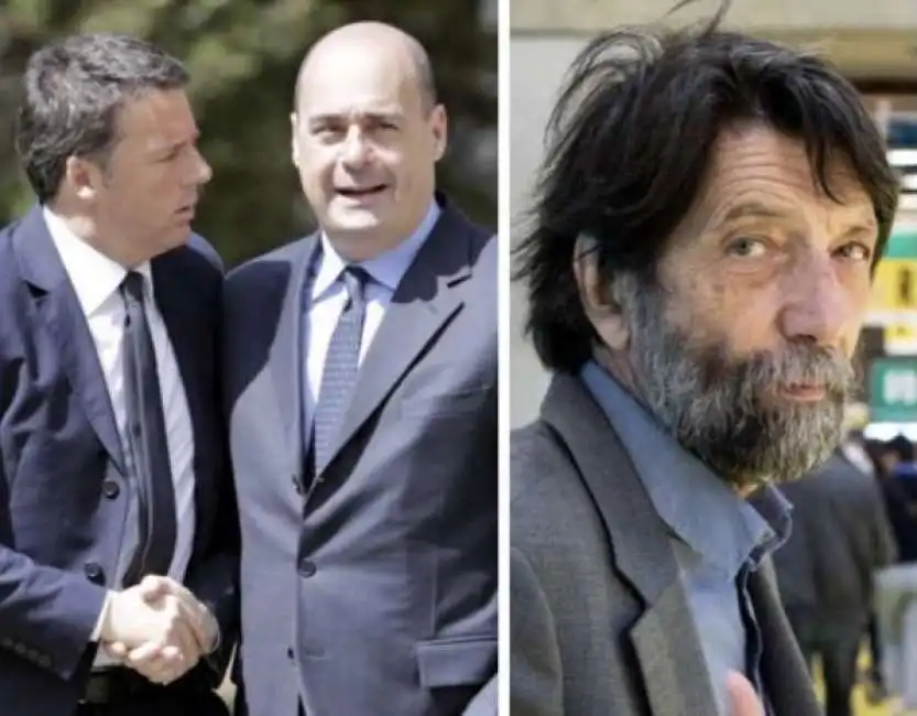 renzi zingaretti cacciari