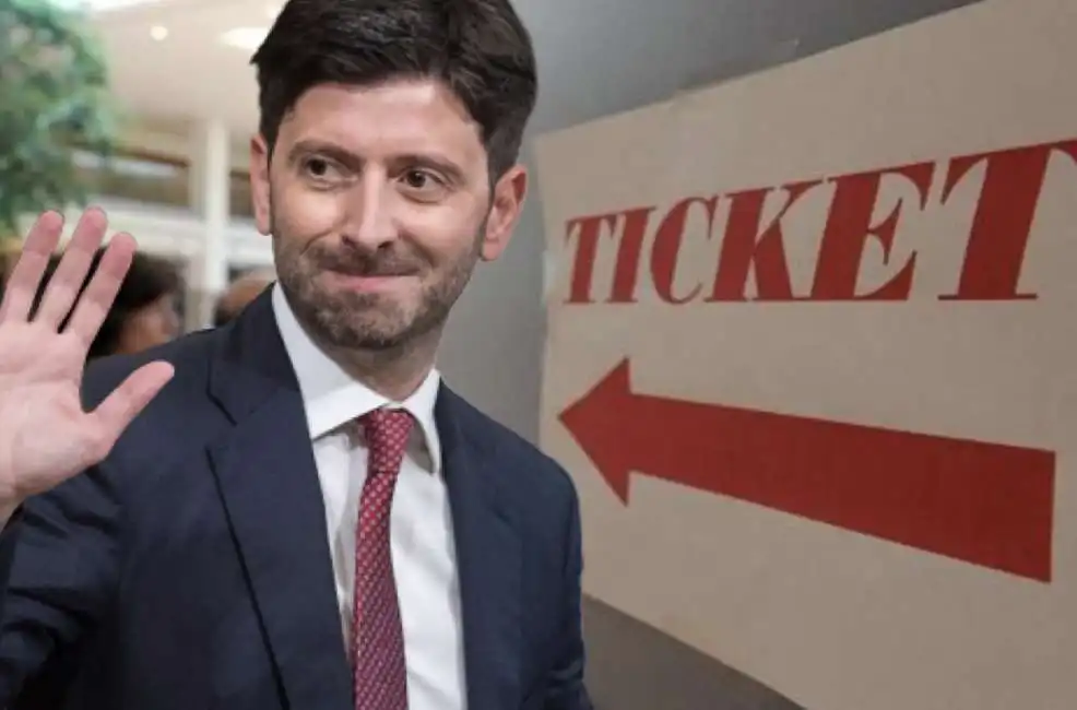 roberto speranza ticket sanitario sanita'