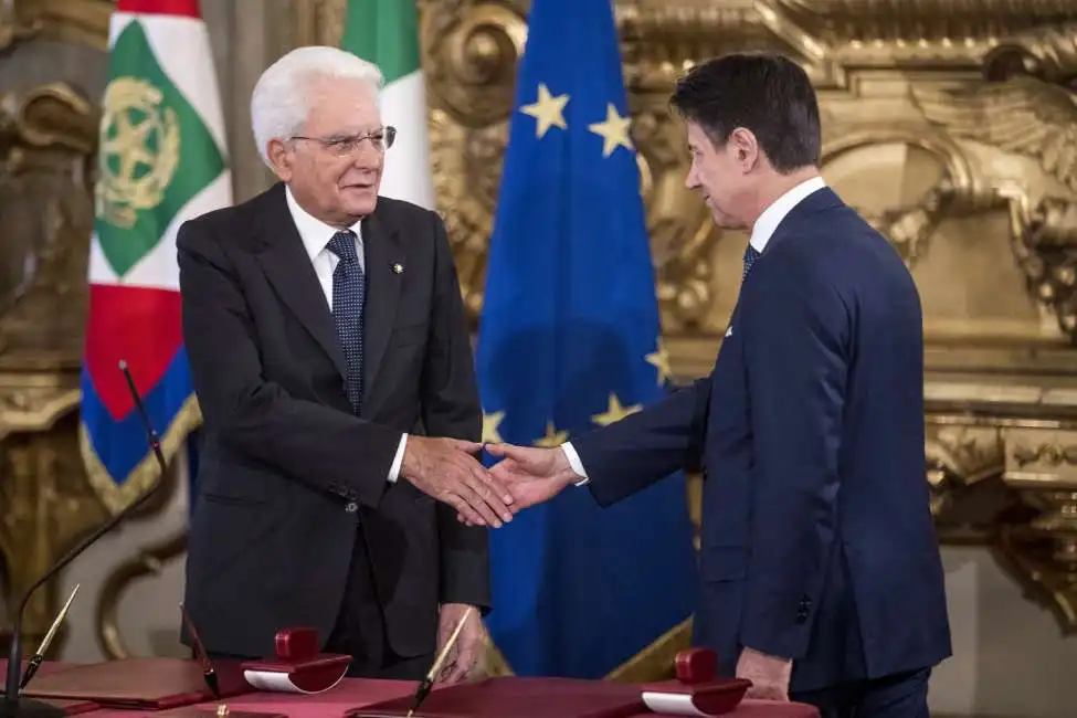 sergio mattarella giuseppe conte