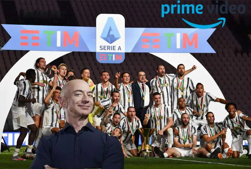 amazon serie a juventus jeff bezos