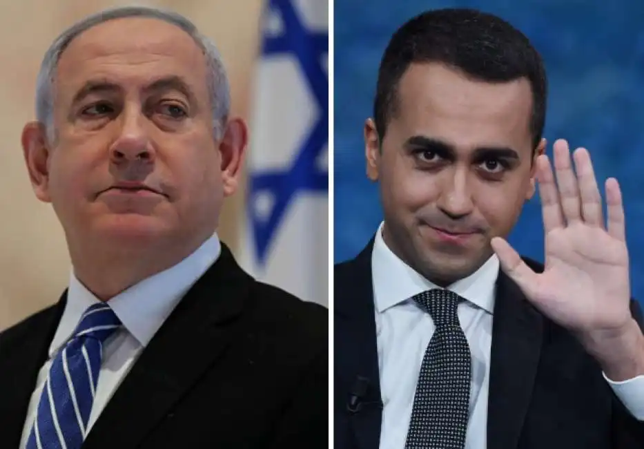 benjamin netanyahu luigi di maio