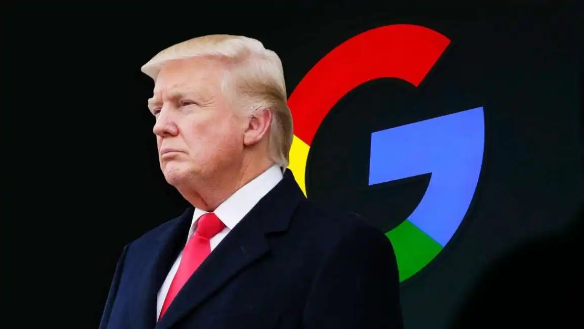 donald trump google