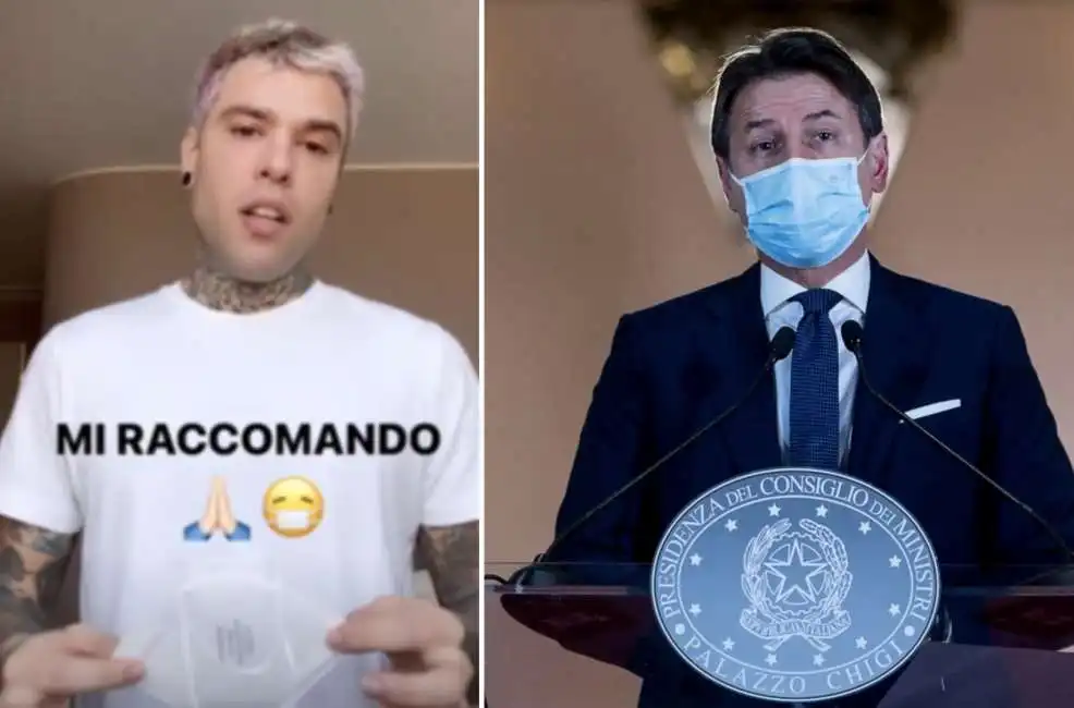 fedez giuseppe conte