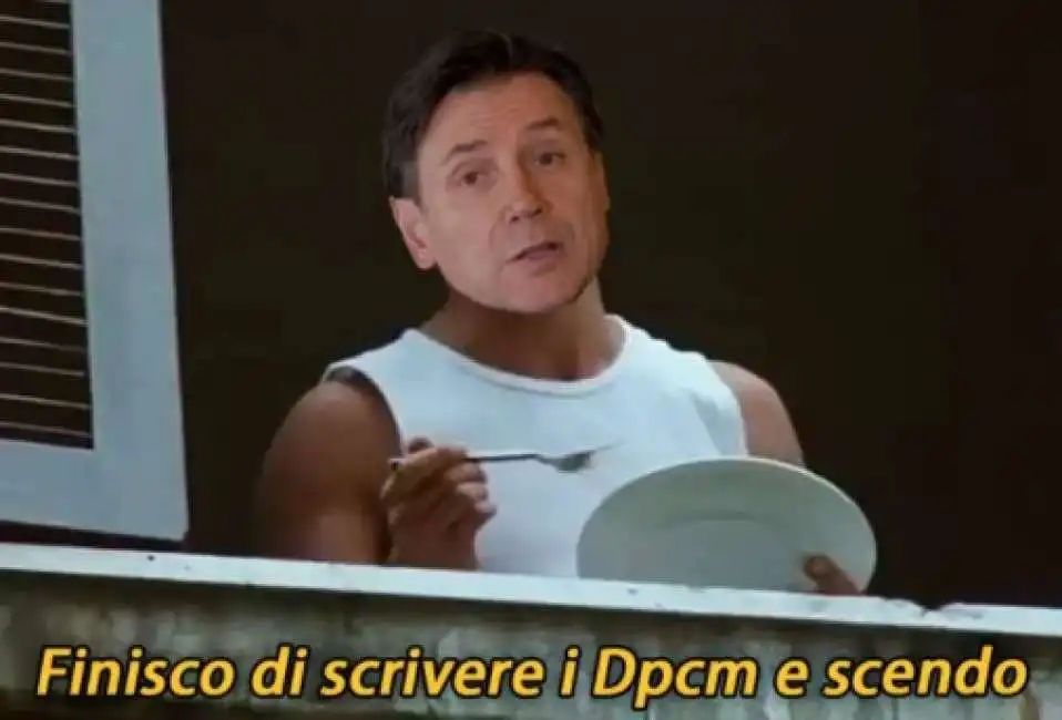 giuseppe conte dpcm decreto meme