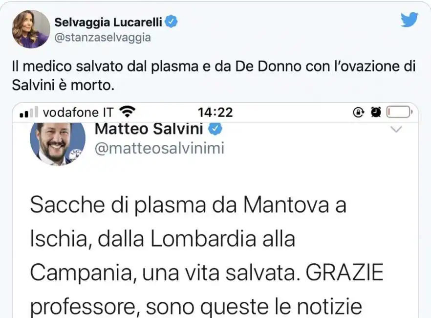 matteo salvini selvaggia de donno plasma