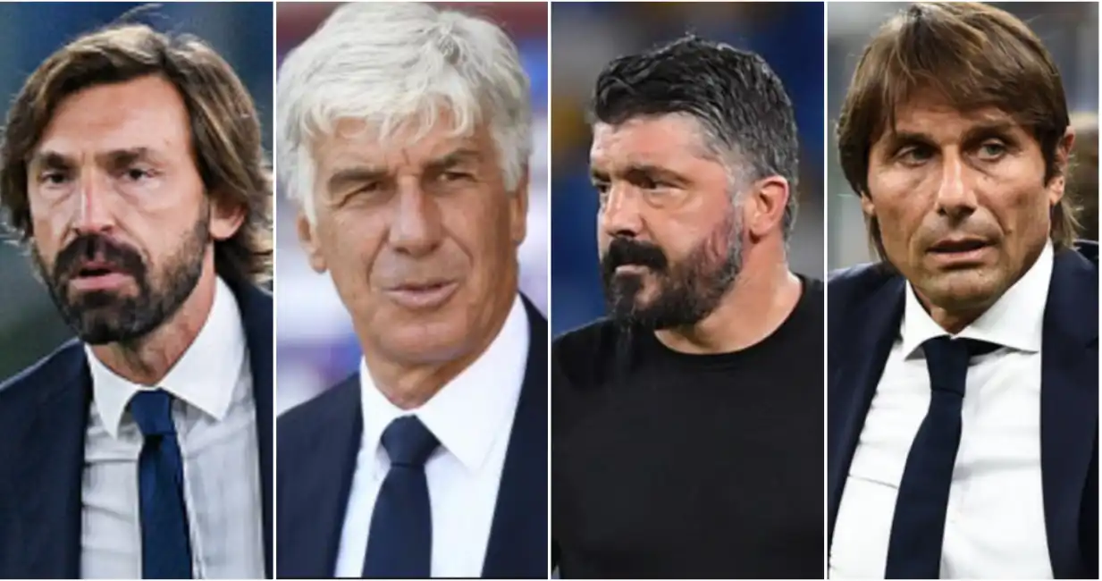 pirlo gasperini gattuso conte