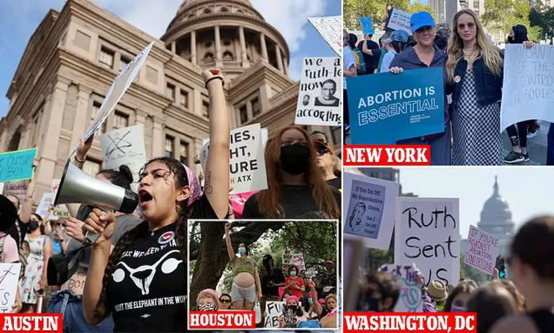 aborto usa proteste manifestazione manifestazioni