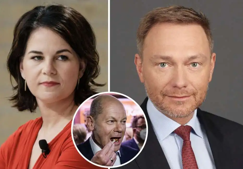 annalena baerbock olaf scholz christian lindner