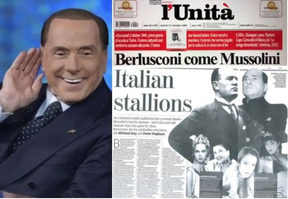 berlusconi mussolini