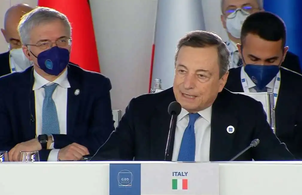 daniele franco mario draghi luigi di maio - g20 1