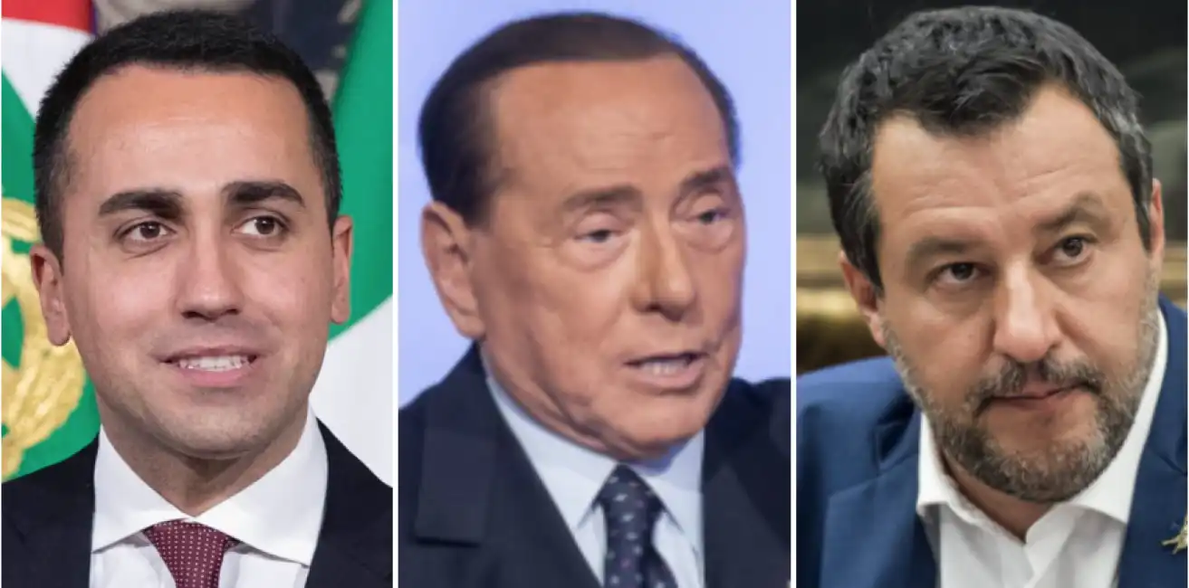 di maio berlusconi salvini