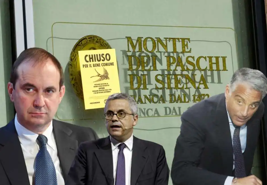 guido bastianini alessandro rivera andrea orcel mps monte dei paschi di siena