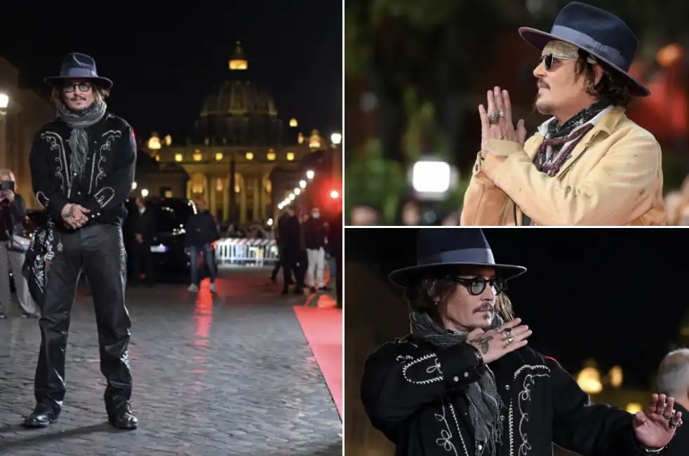 johnny depp roma