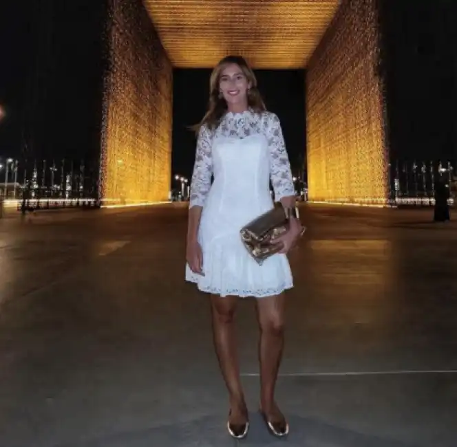 maria elena boschi a dubai