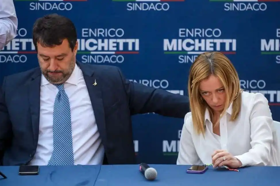 matteo salvini giorgia meloni 