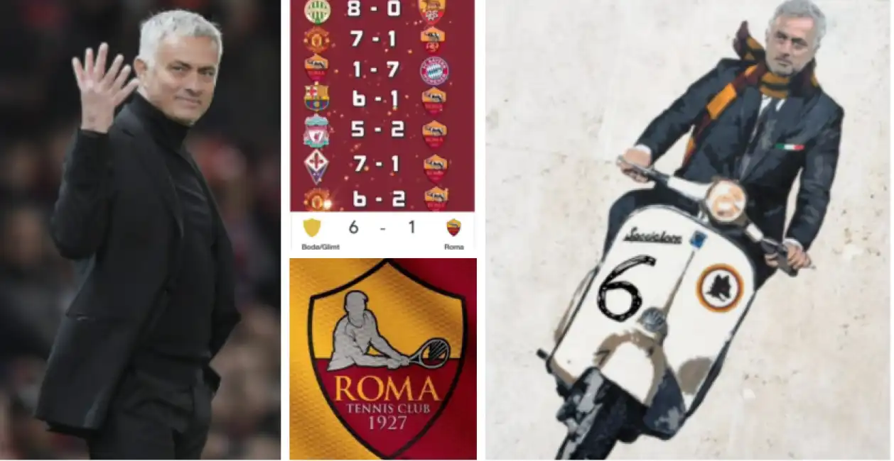 mourinho roma meme