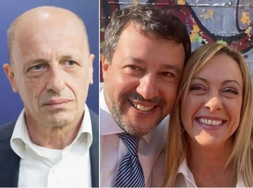 sallusti salvini meloni