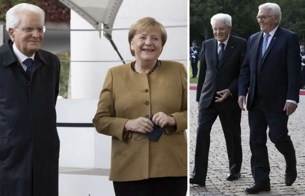 sergio mattarella berlino angela merkel frank-walter steinmeier