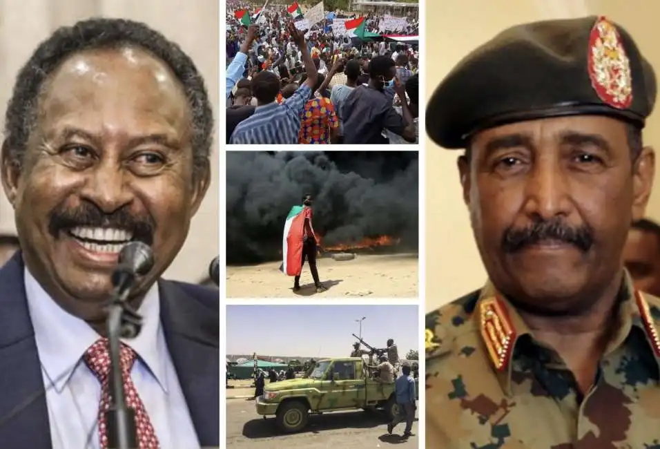 sudan abdalla hamdok colpo di stato golpe