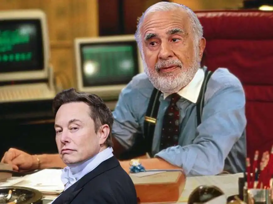 carl ichan gordon gekko elon musk