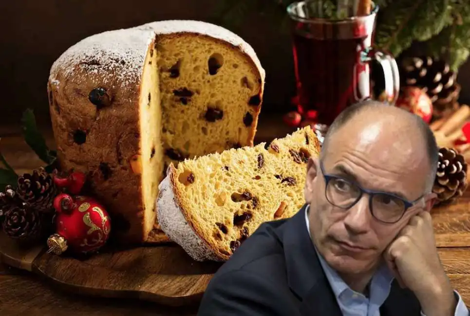 enrico letta panettone