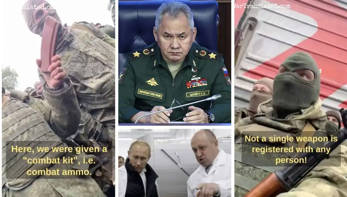 evgheny prigozhin sergei shoigu vladimir putin 