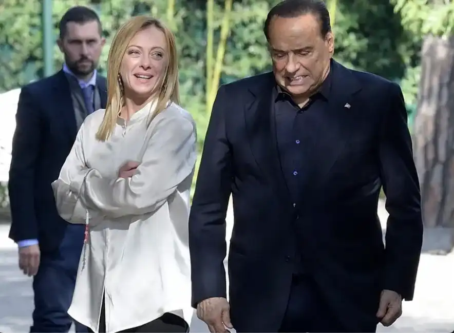 giorgia meloni silvio berlusconi