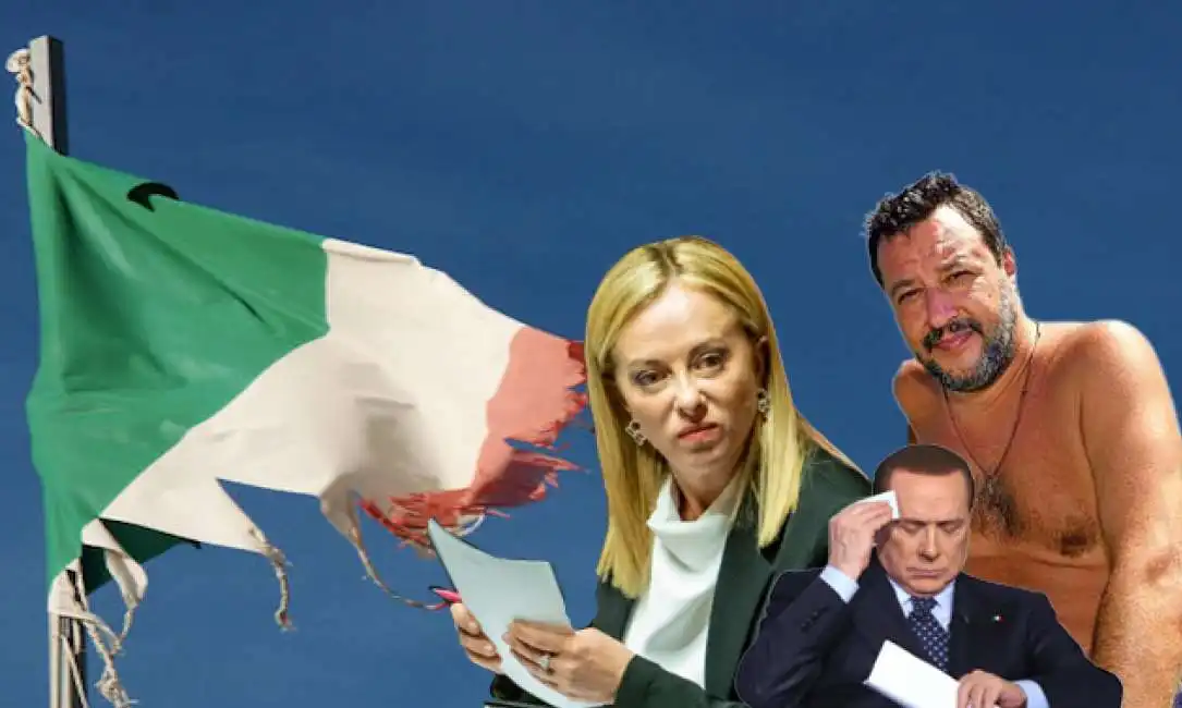 giorgia meloni silvio berlusconi matteo salvini 