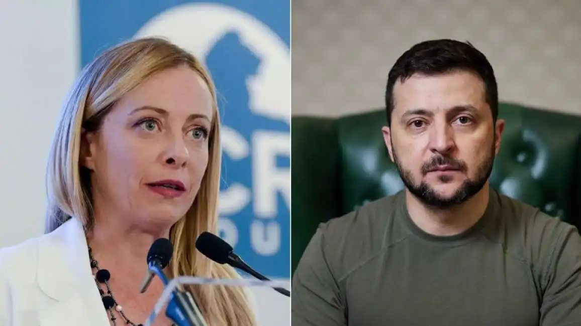 giorgia meloni volodymyr zelensky