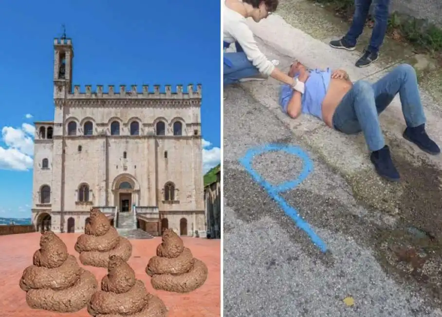 gubbio cacca