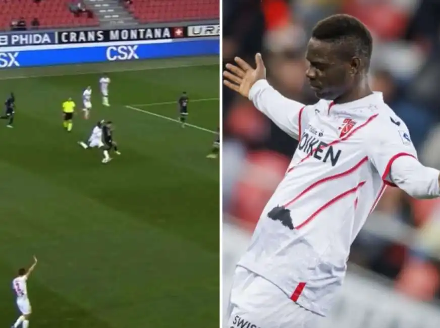 il gol di balotelli contro il sion