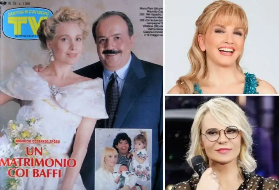 marta flavi milly carlucci maria de filippi maurizio costanzo