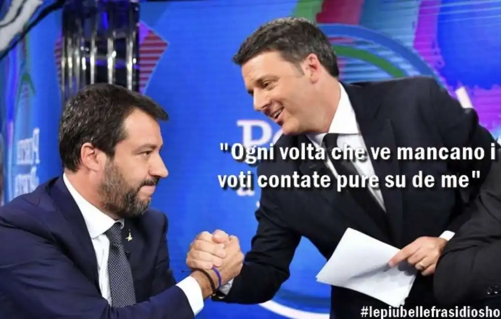 matteo salvini renzi 