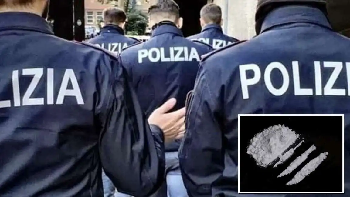 polizia spaccio spacciatori 