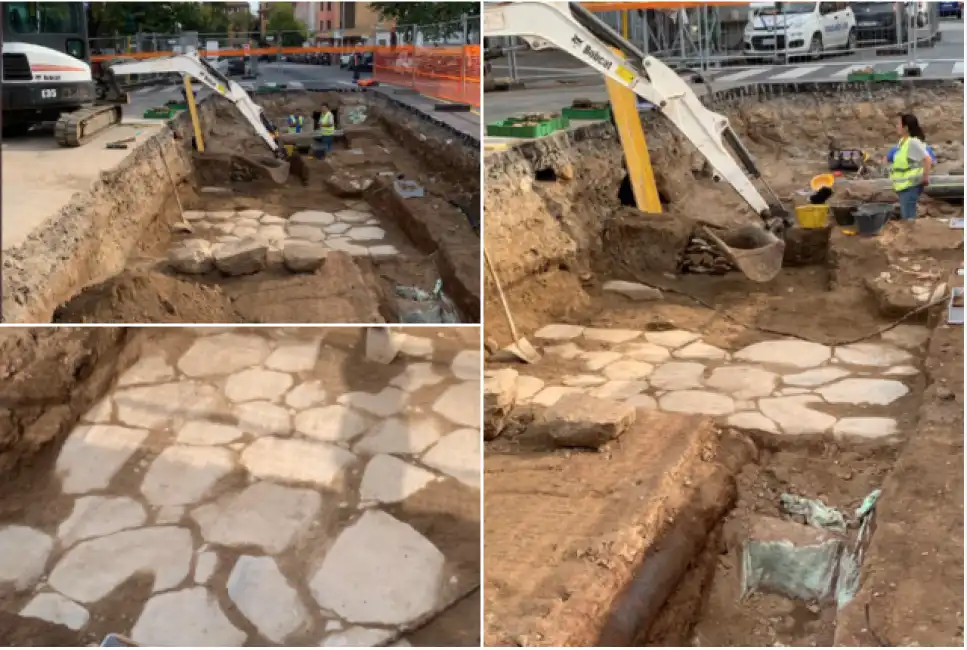 resti archeologici piazza pitagora roma