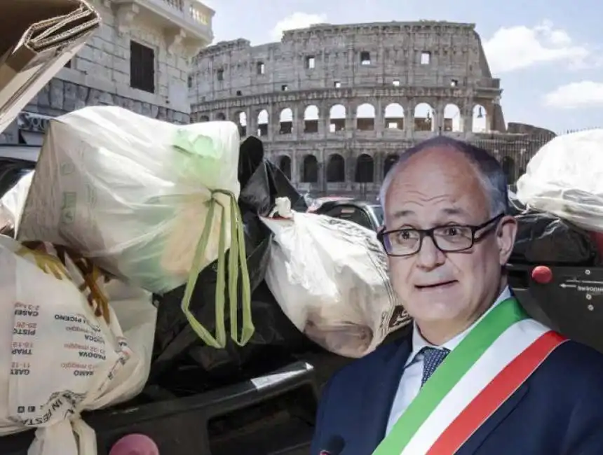 roberto gualtieri roma immondizia