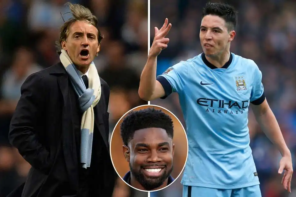 roberto mancini samir nasri micah richards