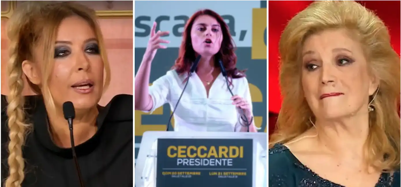 selvaggia lucarelli susanna ceccardi iva zanicchi