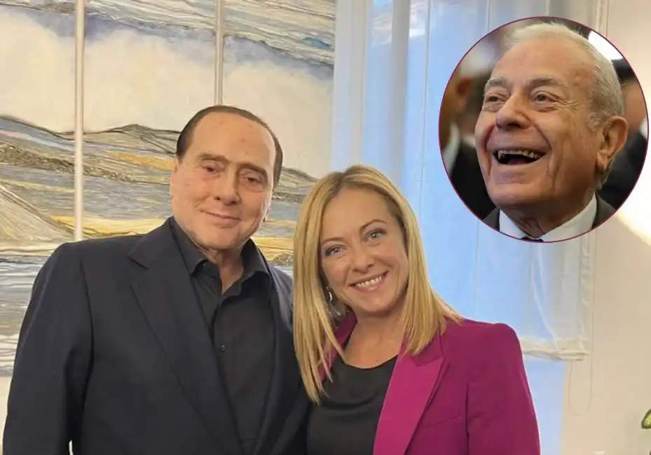 silvio berlusconi giorgia meloni gianni letta 