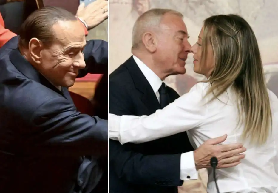 silvio berlusconi giorgia meloni gianni letta 