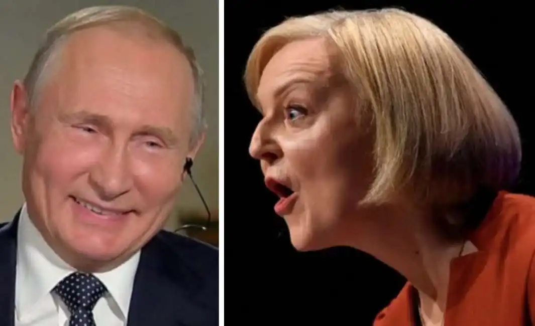 vladimir putin liz truss