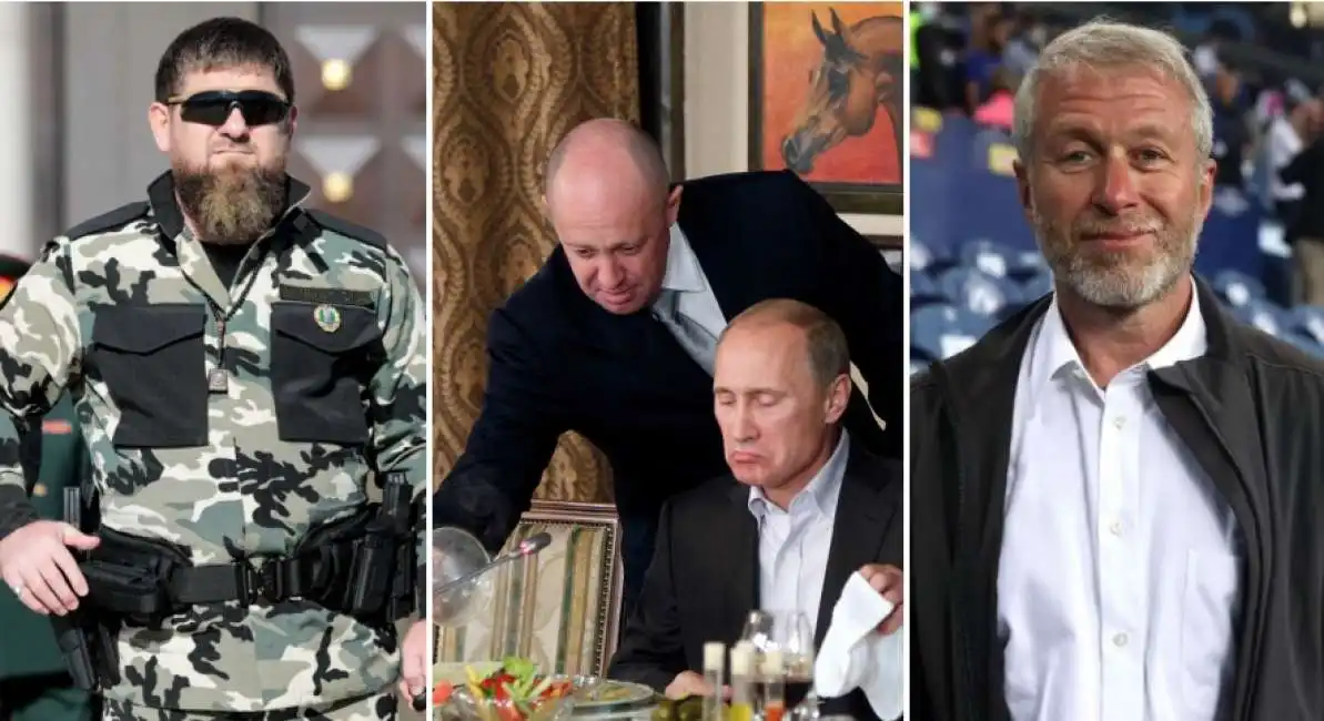 vladimir putin roman abramovich ramzan kadyrov evgheny prigozhin 