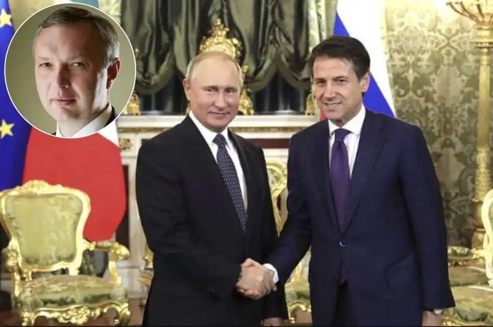 yaroslav melnyk giuseppe conte vladimir putin 