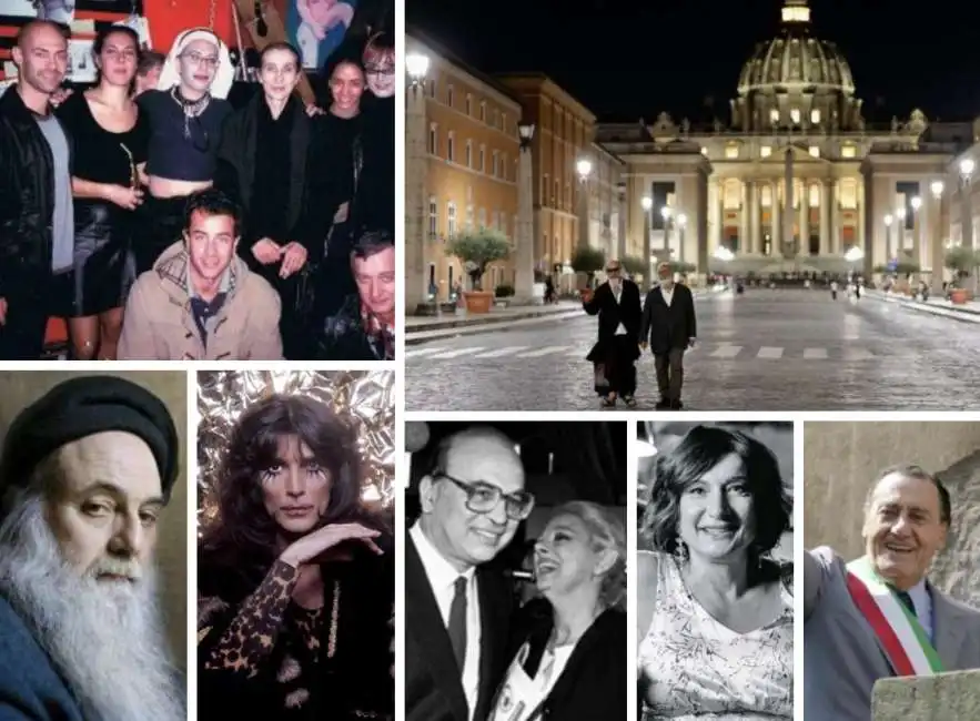 andrea garrone roma santa e dannata roberto d agostino dago marco giusti pina bausch degrado gender club renato zero bettino craxi alberto sordi paolo zaccagnini