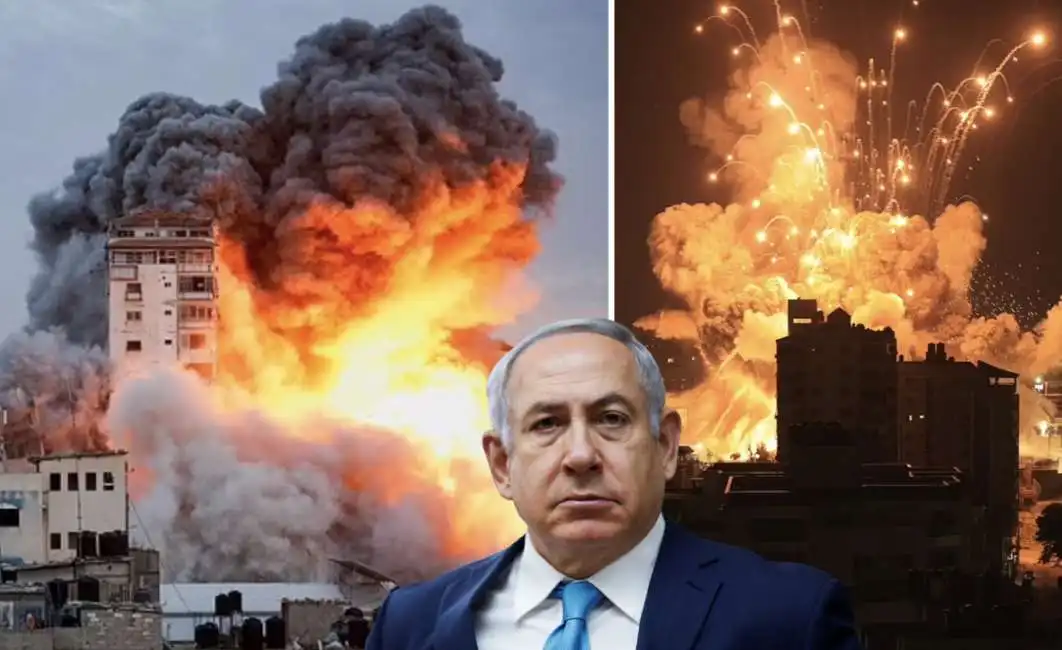 benjamin netanyahu israele gaza 