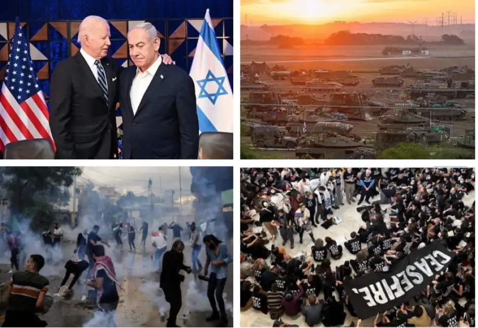 biden netanyahu israele gaza libano