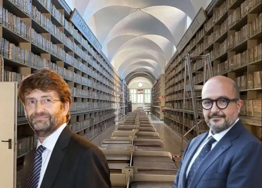 dario franceschini gennaro sangiuliano archivio di stato venezia